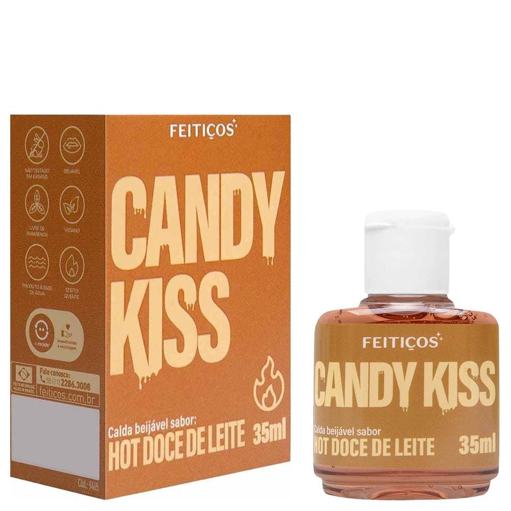 Candy Kiss Gel Comestível 35ml Feitiços