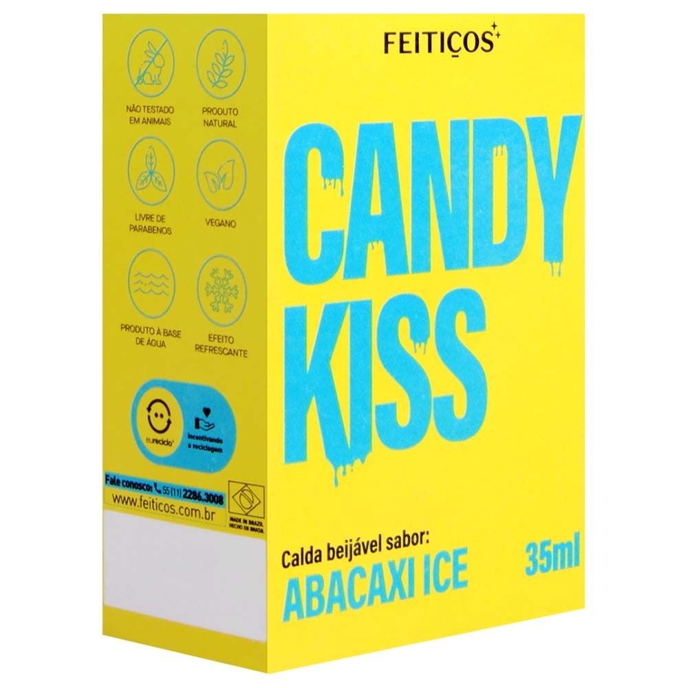 Candy Kiss Gel Comestível 35ml Feitiços