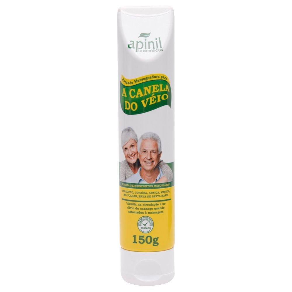 Canela Do Véio Pomada Massageadora 150g Apinil
