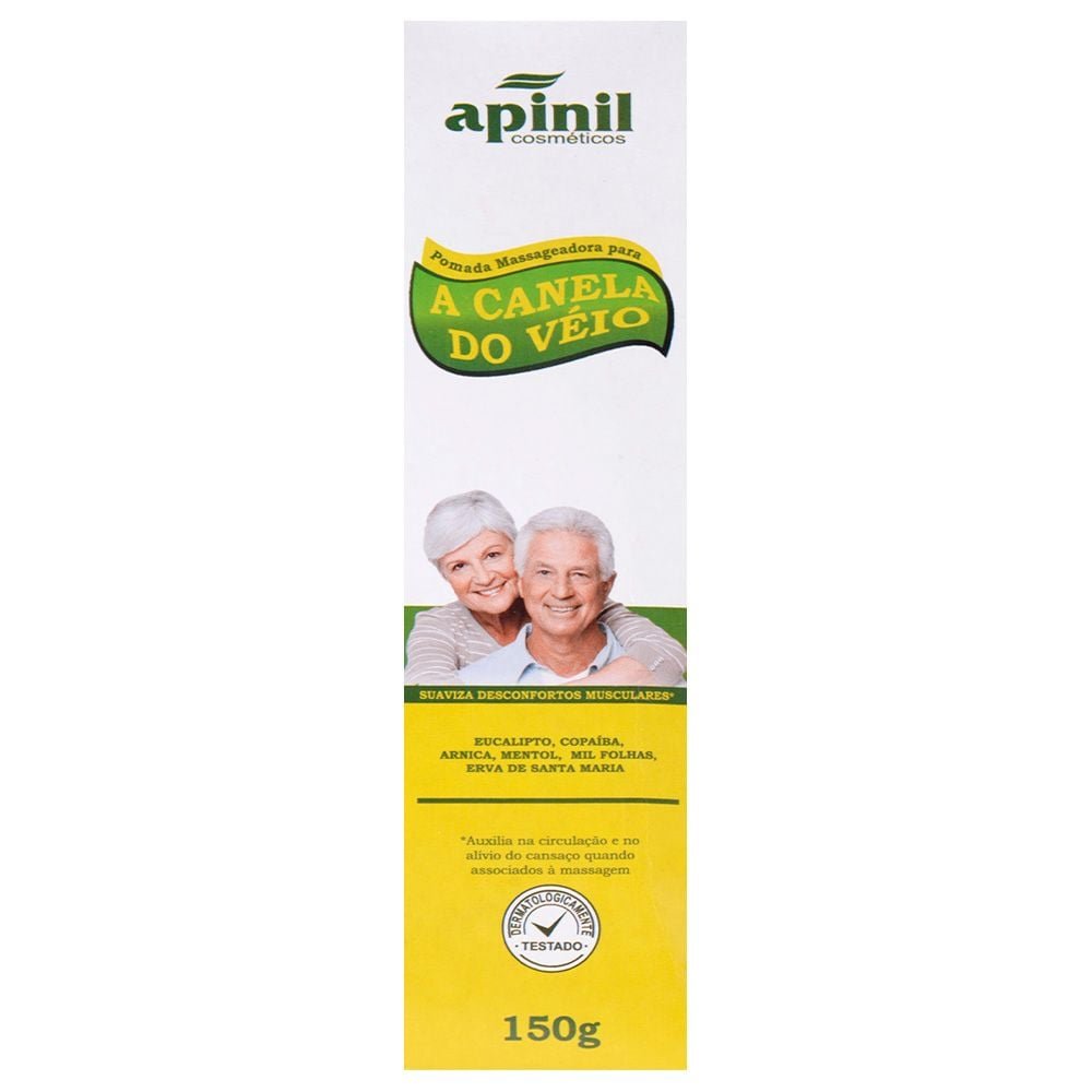 Canela Do Véio Pomada Massageadora 150g Apinil