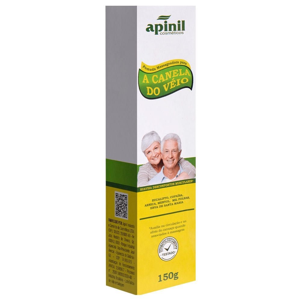 Canela Do Véio Pomada Massageadora 150g Apinil