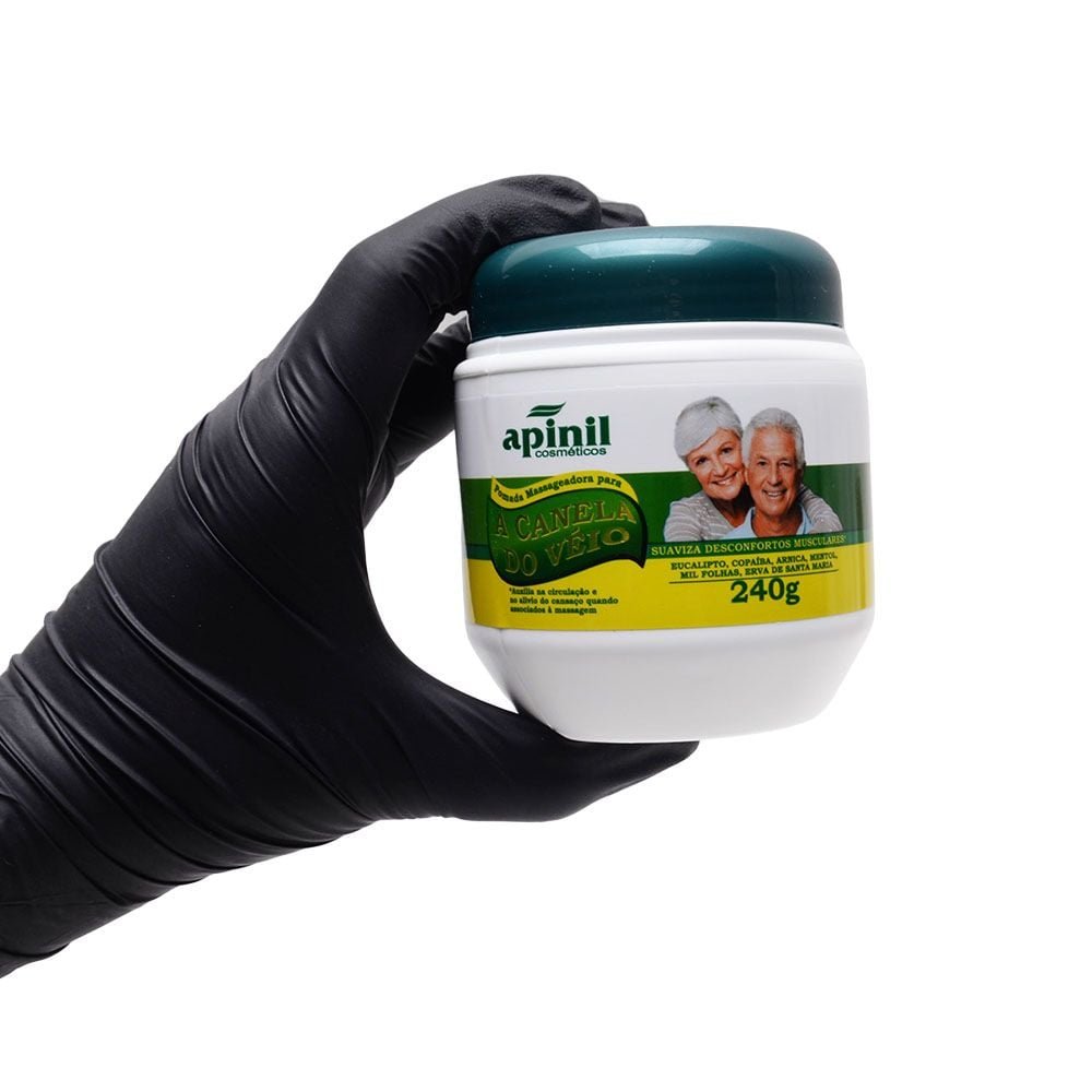 Canela Do Véio Pomada Massageadora 240g Apinil
