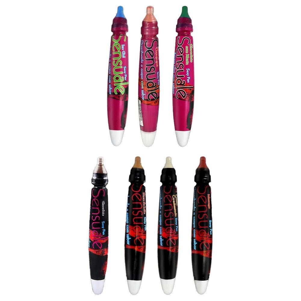 Caneta Comestível Sexy Pen 20g Sensuale