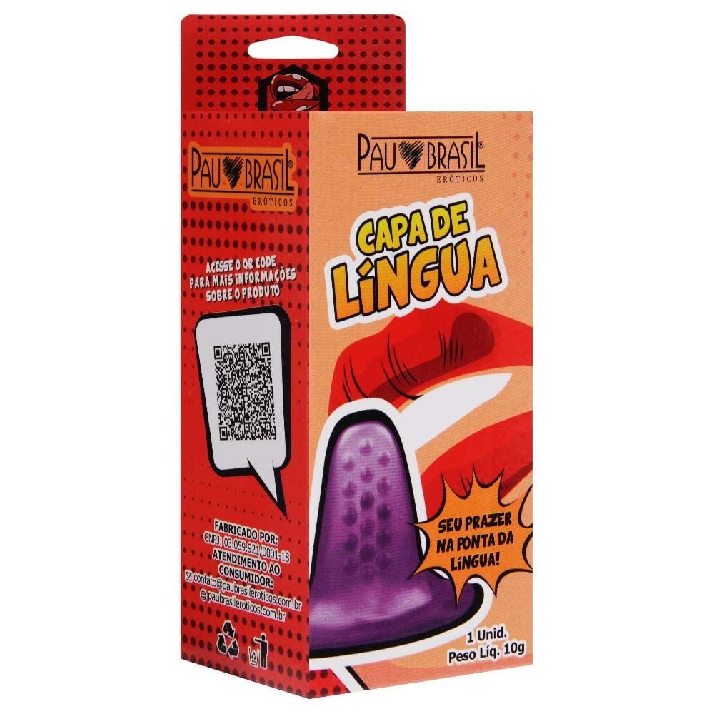 Capa De Língua Estimuladora Pau Brasil