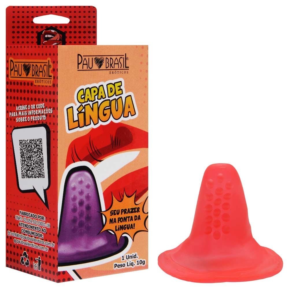 Capa De Língua Estimuladora Pau Brasil