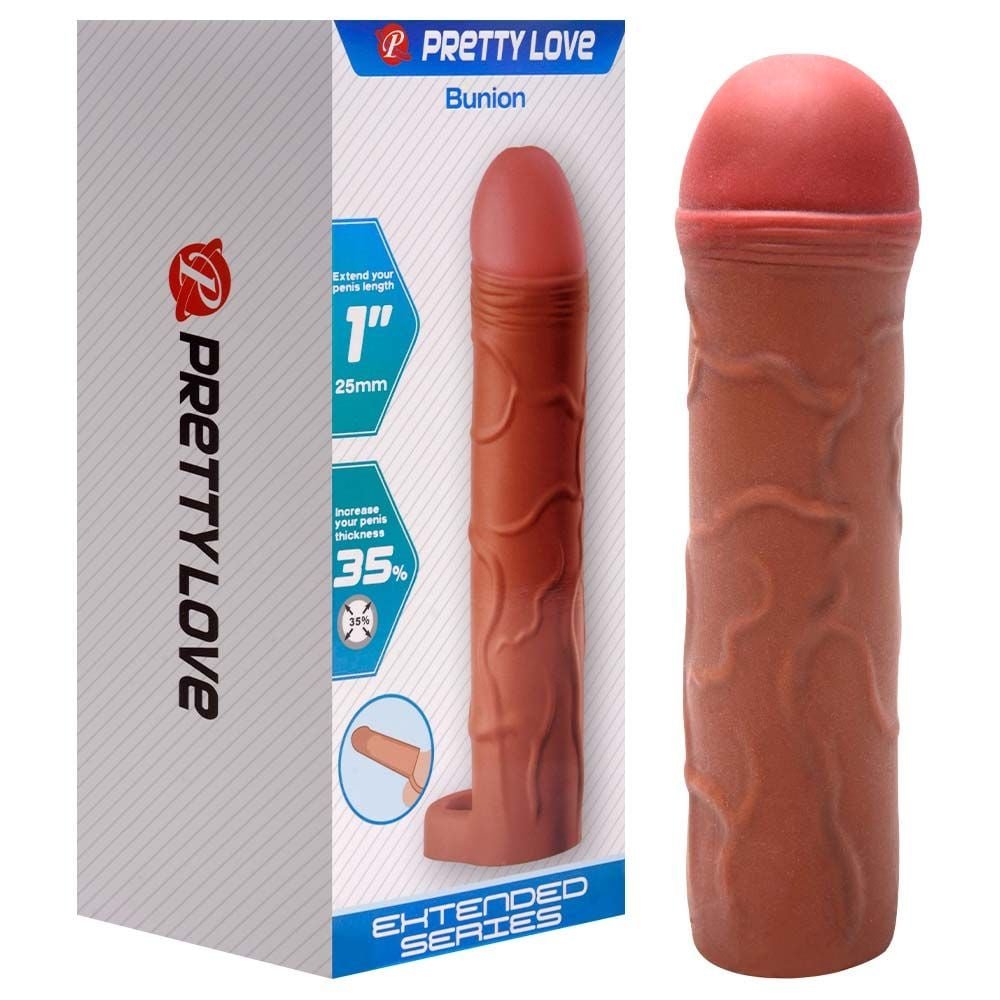 Capa Peniana Bunion 18 X 3,9cm Pretty Love Sexy Import