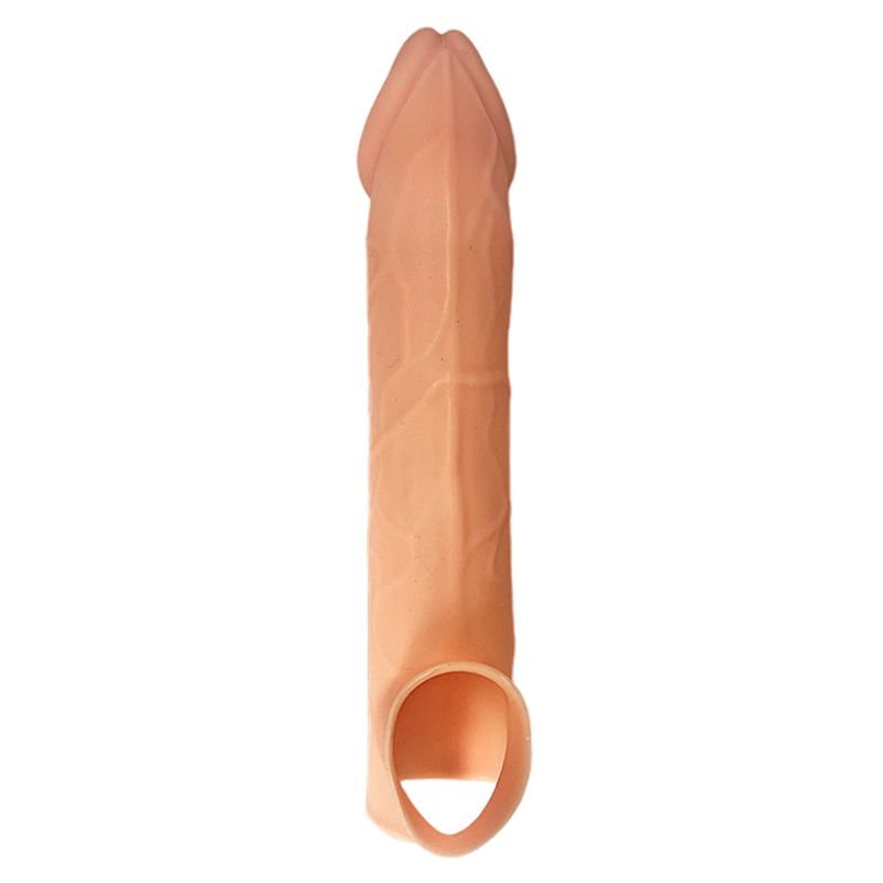 Capa Peniana com Anel de Silicone - 17,5 x 3,5cm