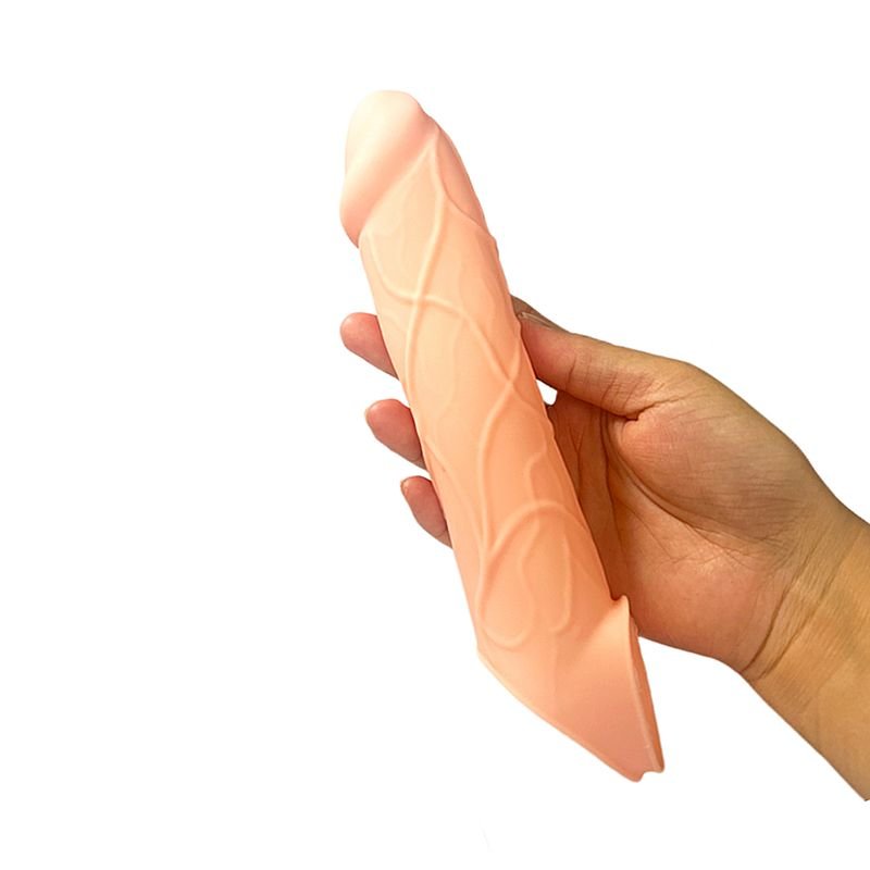Capa Peniana com Anel de Silicone - 18,0 x 4,0cm