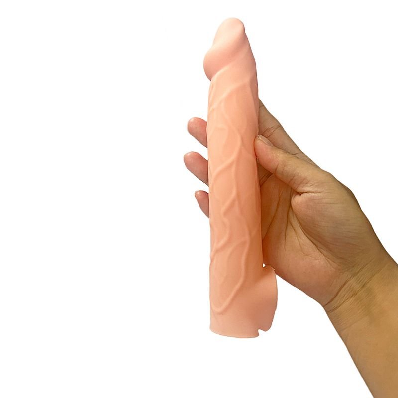 Capa Peniana com Anel de Silicone - 20,3 x 3,5cm
