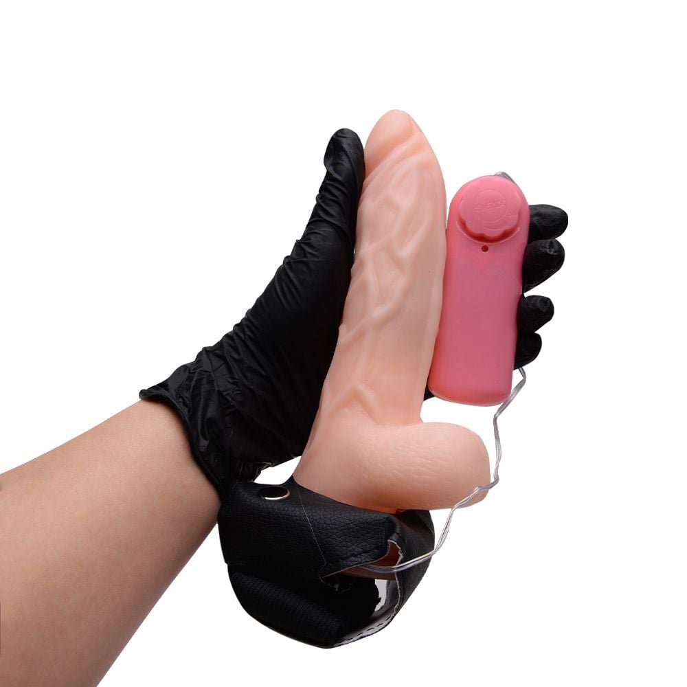Capa Peniana Com Cinta E Vibro 17,5 X 4cm Vipmix