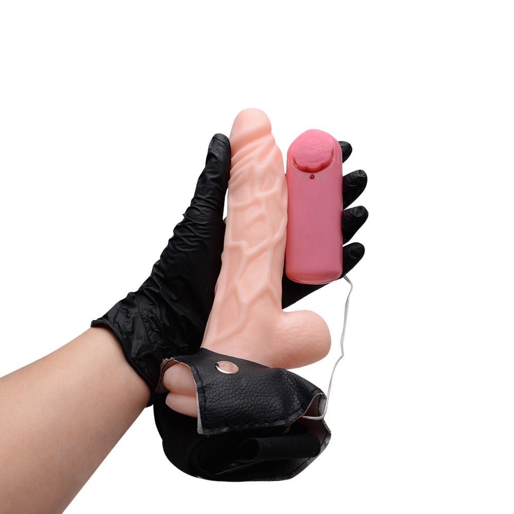 Capa Peniana Com Cinta Vibrador 17,5 X 4cm Vipmix