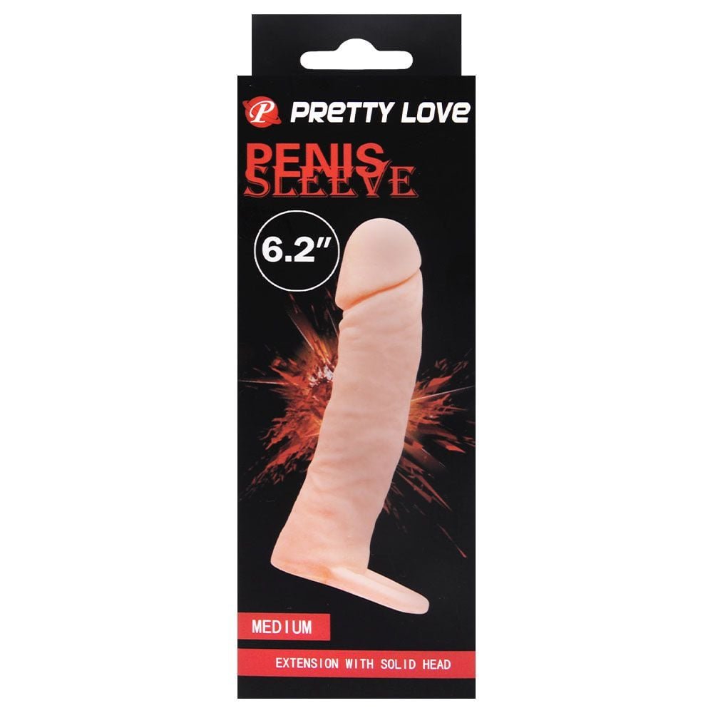Capa Peniana Com Extensor Extra 4cm E Anel Escrotal Vipmix