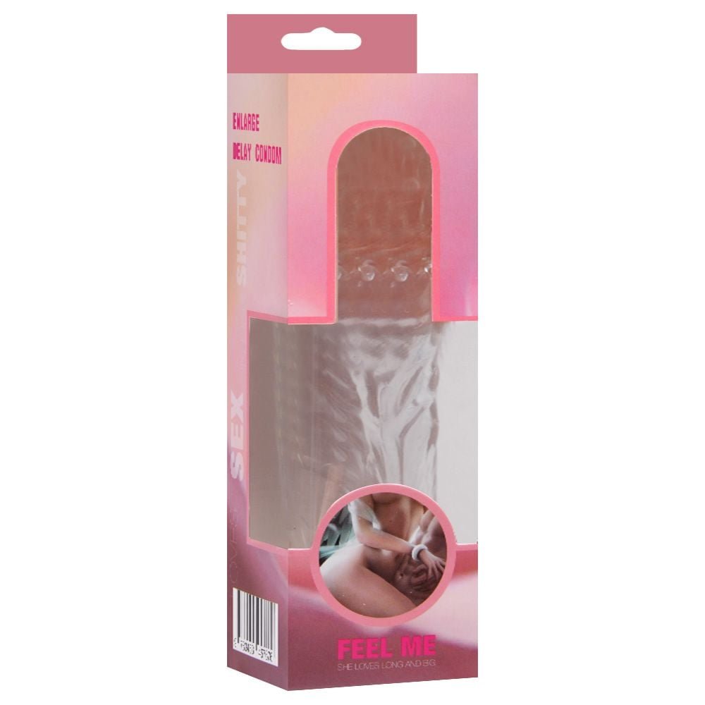 Capa Peniana Com Veias Transparente 15cm Vipmix