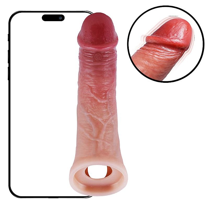 Capa Peniana com Vibro - À Longa distância - SI - APP