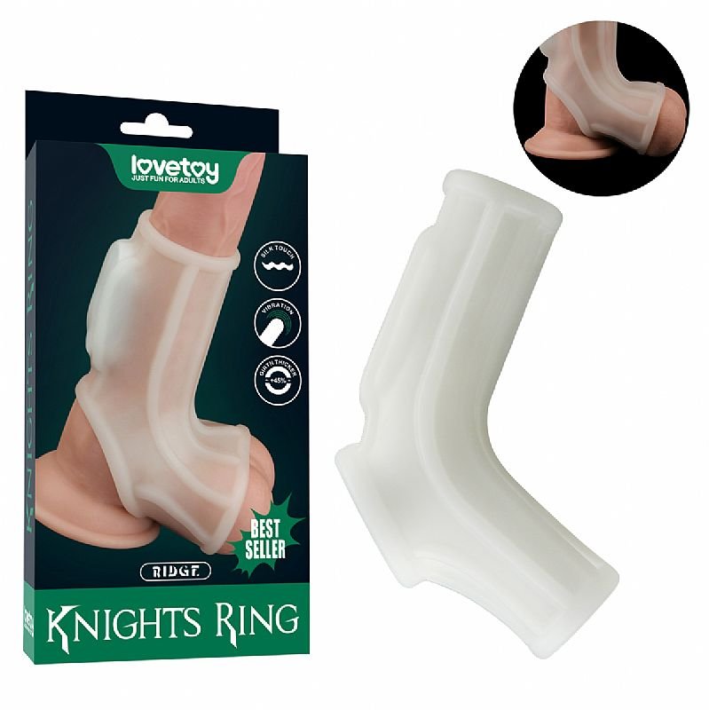 Capa Peniana com vibro e Anel de Escroto - Ridge - Lovetoy