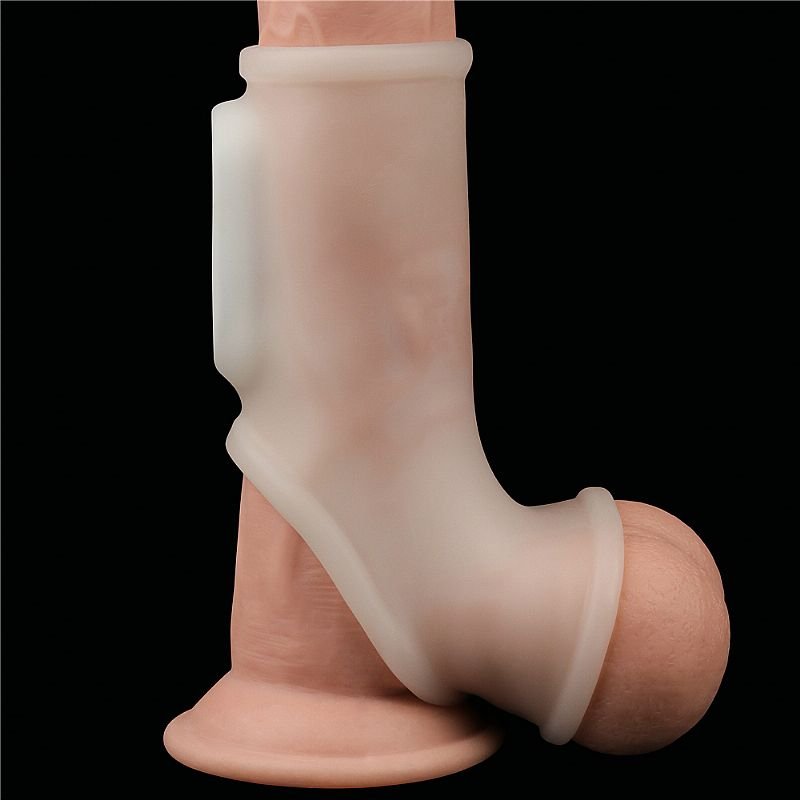 Capa Peniana com vibro e Anel de Escroto - Silk - Lovetoy