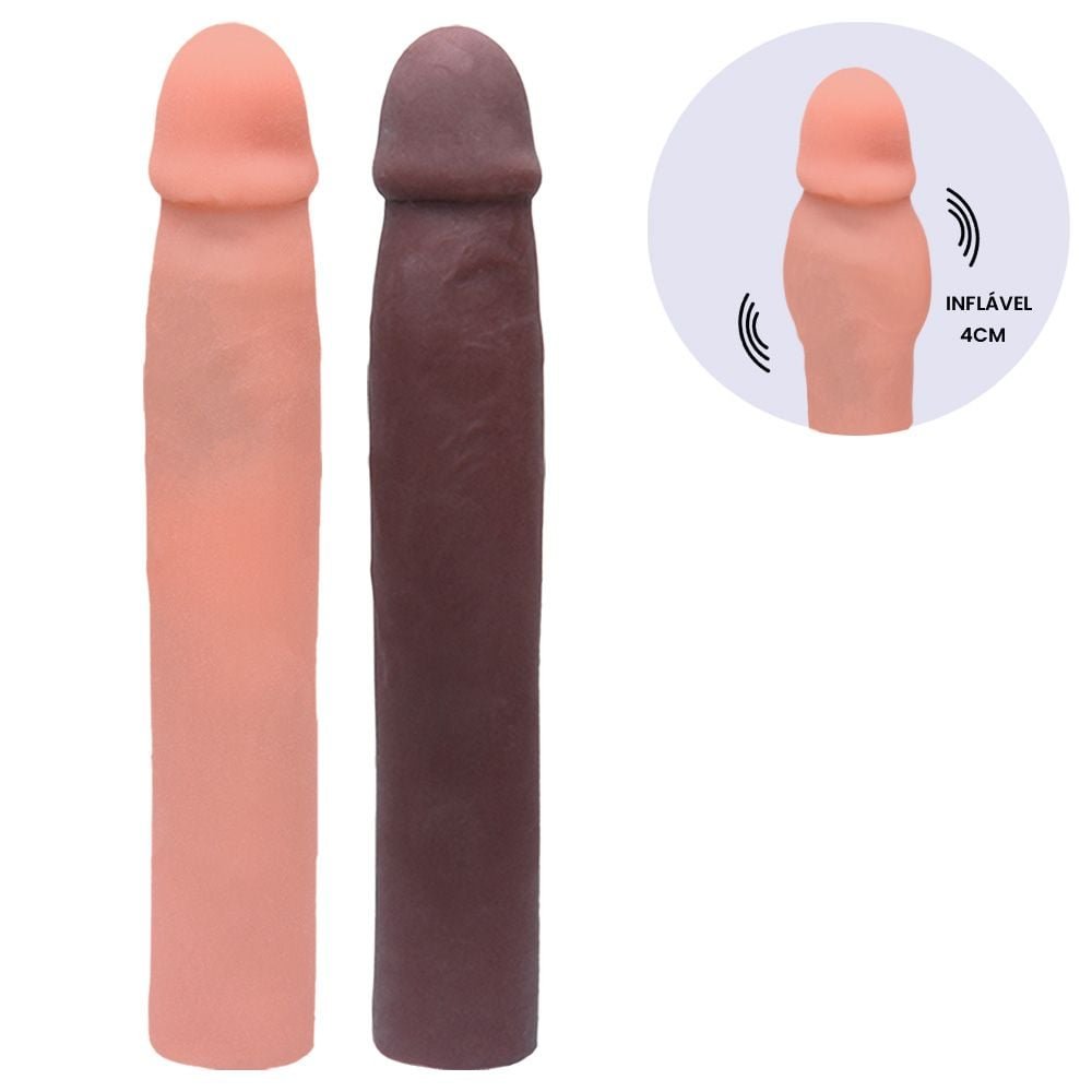 Capa Peniana Cyber Big Kurt Aumenta 4cm Kgel