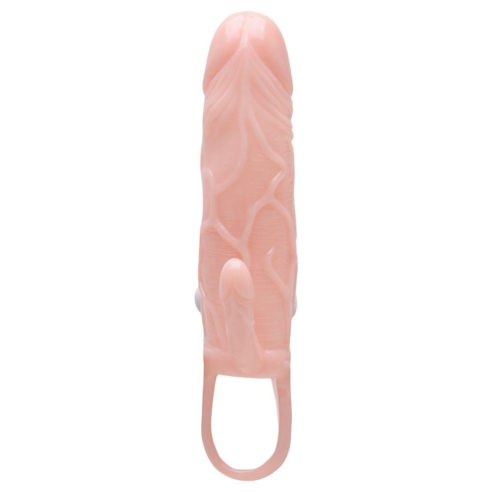 Capa Peniana Extensor De 4cm Com Anel Brave Man Vipmix