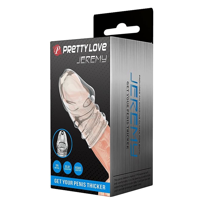 Capa Peniana para Glande 7,0 X 3,6 cm - Jeremy - Pretty Love