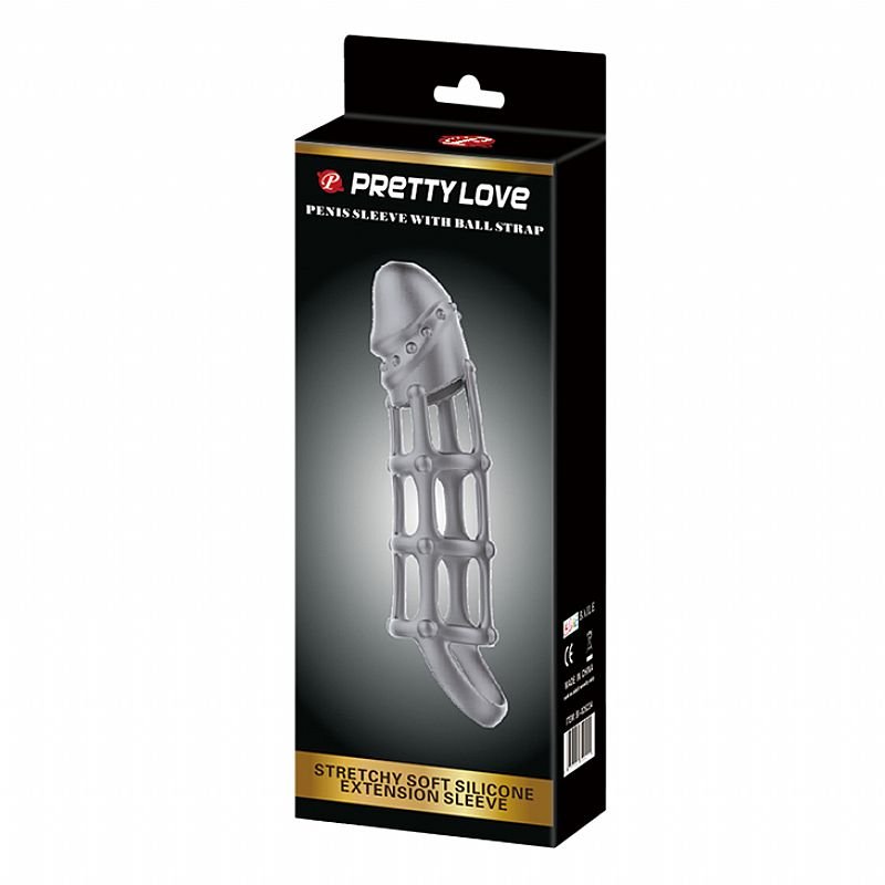 Capa Peniana - Penis Sleeve With Ball Strap - Pretty Love
