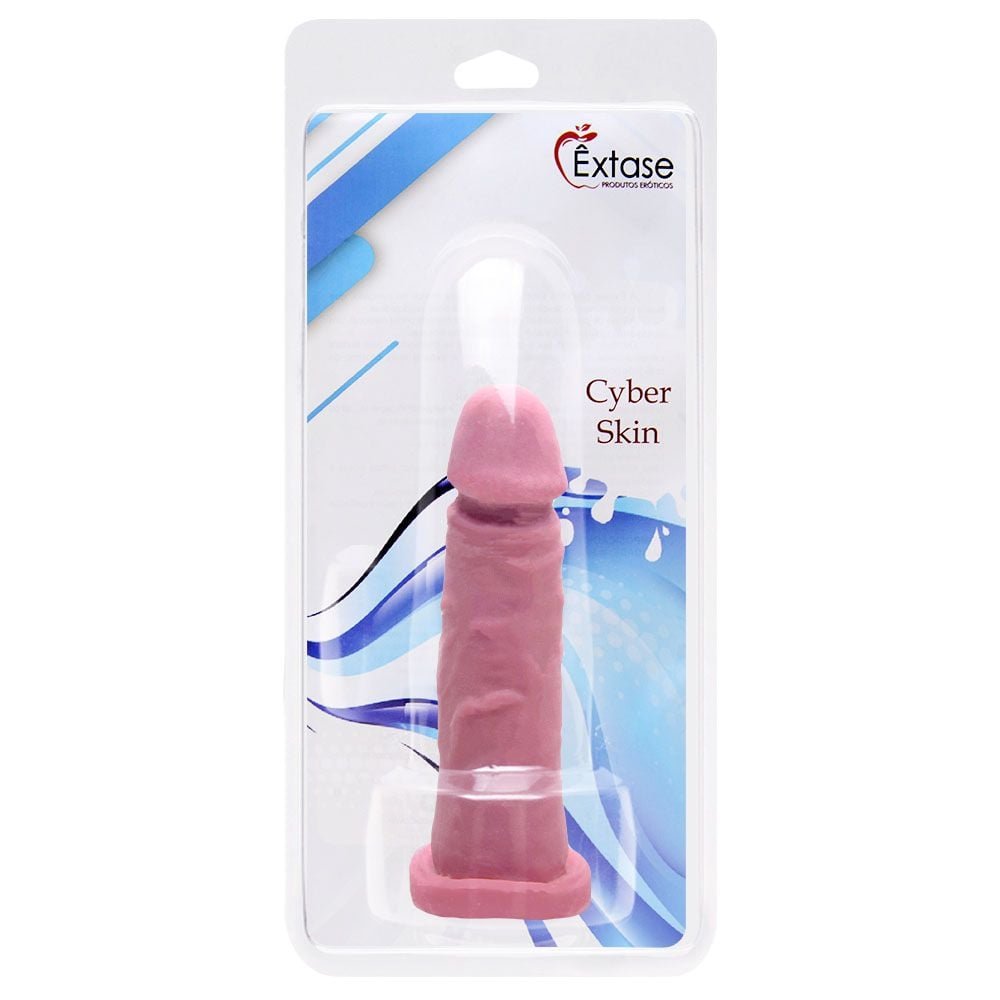 Capa Peniana Real Cyber Skin 16,5 X 3,5cm êxtase