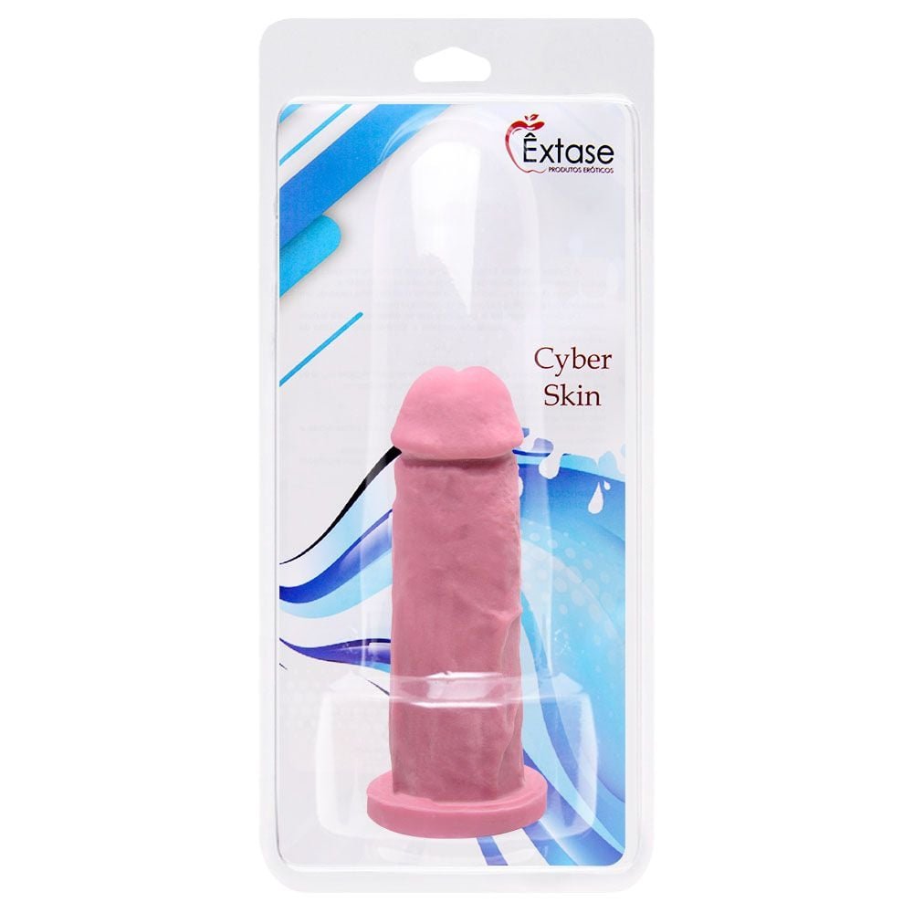 Capa Peniana Real Cyber Skin 16,5 X 4,5cm êxtase