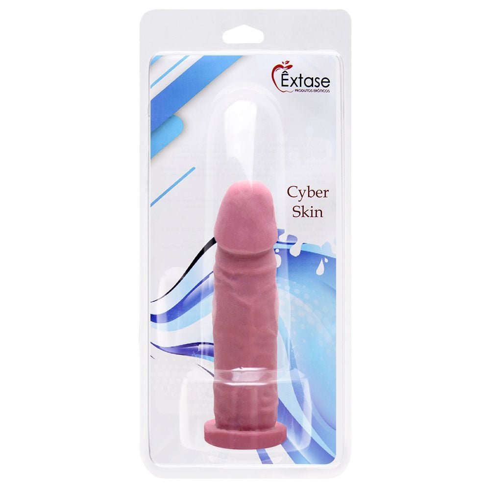 Capa Peniana Real Cyber Skin 17 X 4,2cm êxtase