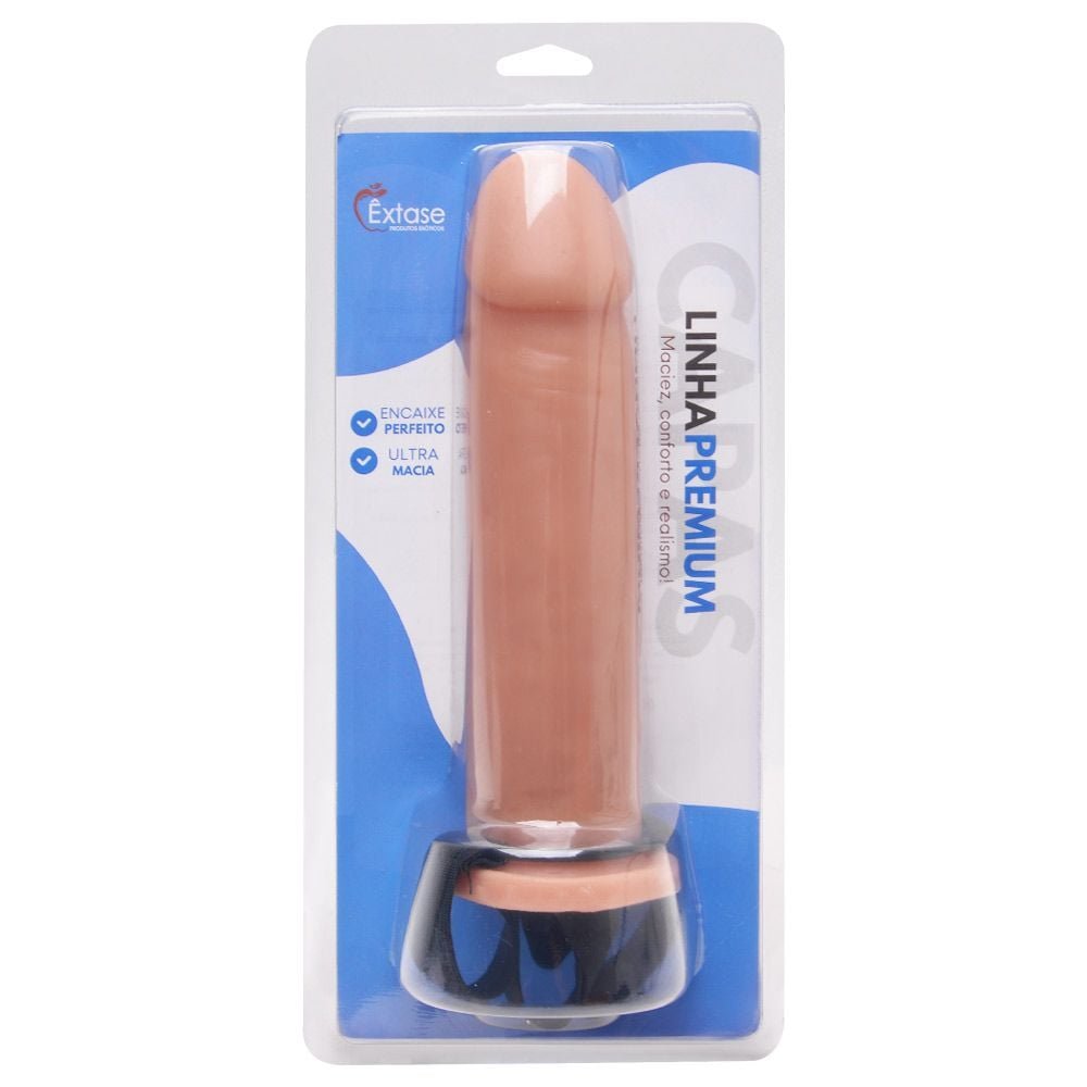 Capa Peniana Realística Pvc 19 X 3,5cm êxtase