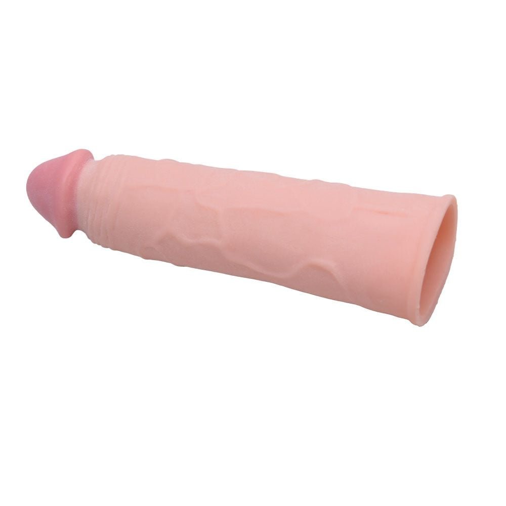Capa Peniana Texturada 16 X 3,3cm Sexy Import