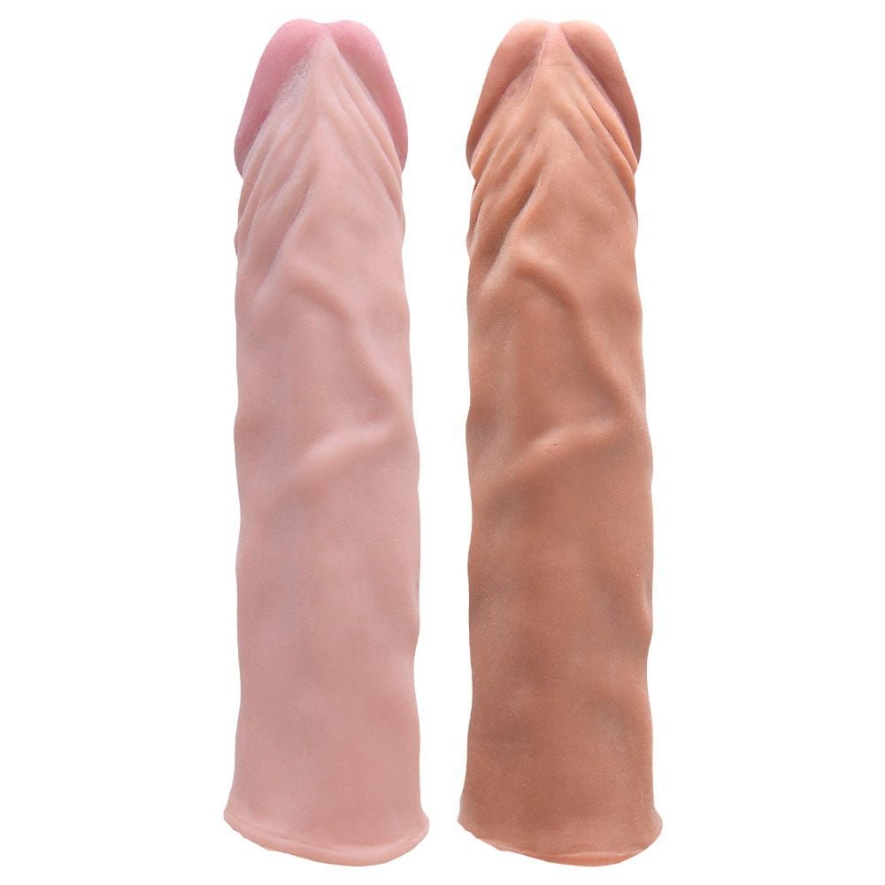 Capa Peniana Texturada 17,9 X 3,8cm Sexy Import