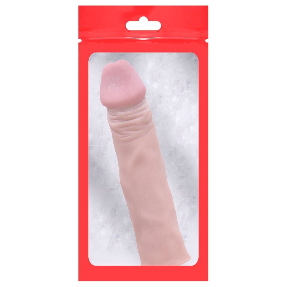 Capa Peniana Texturada 17,9 X 3,8cm Sexy Import