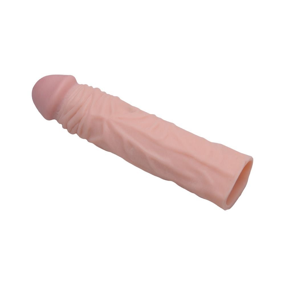 Capa Peniana Texturada 19 X 3,8cm Sexy Import