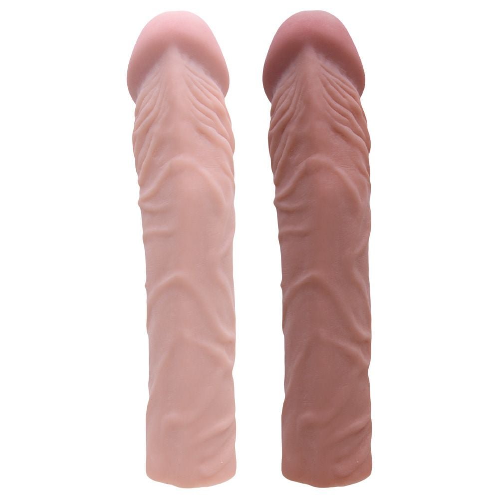 Capa Peniana Texturada 19 X 3,8cm Sexy Import