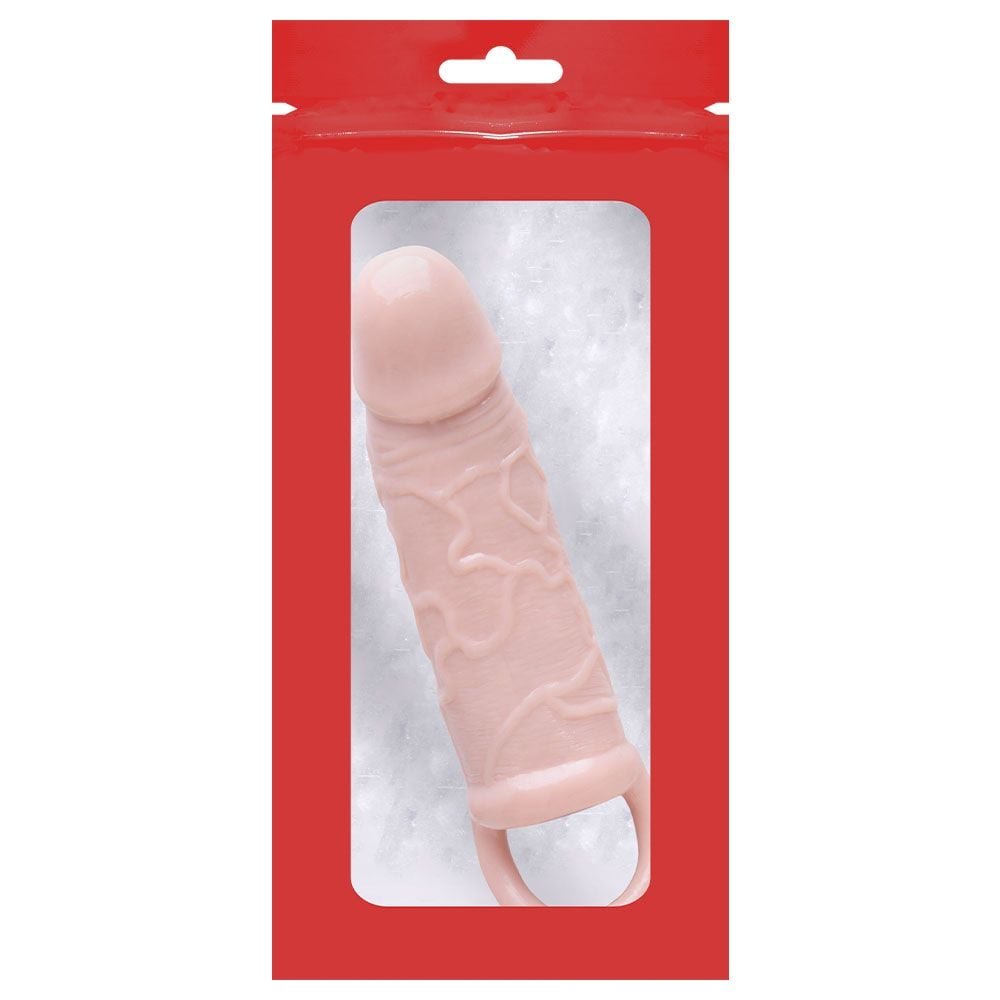 Capa Peniana Texturizada 15 X 4,1cm Sexy Import