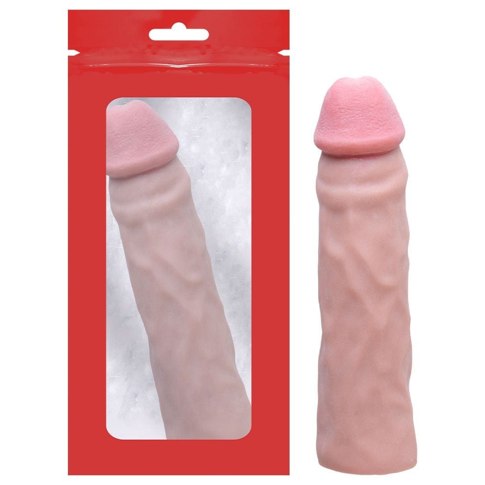 Capa Peniana Texturizada 18 X 4,3cm Sexy Import