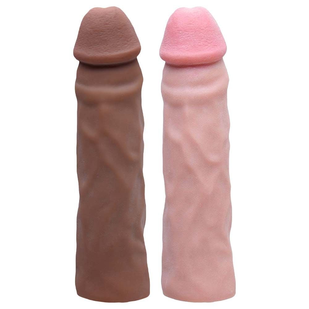 Capa Peniana Texturizada 18 X 4,3cm Sexy Import