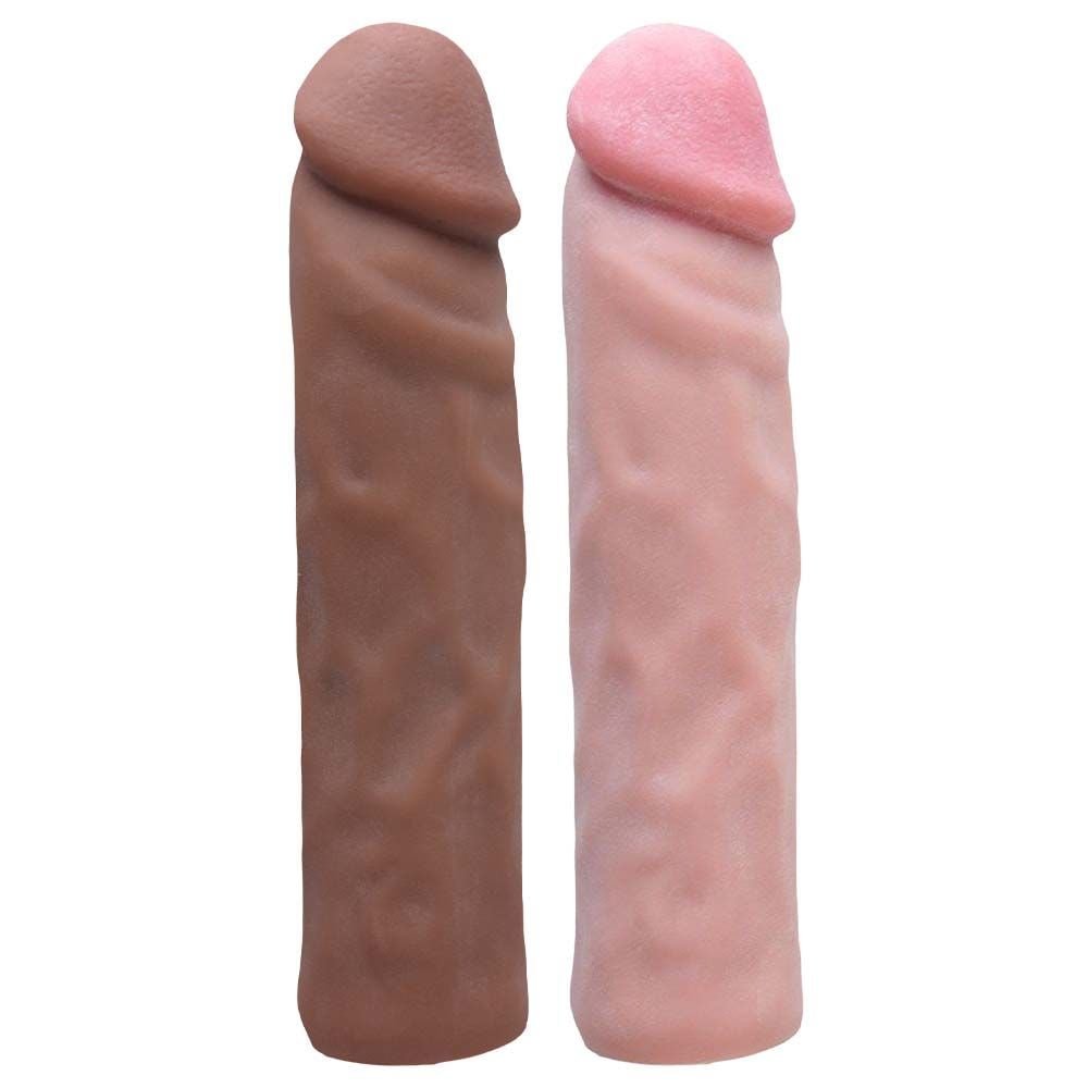 Capa Peniana Texturizada 18 X 4,3cm Sexy Import