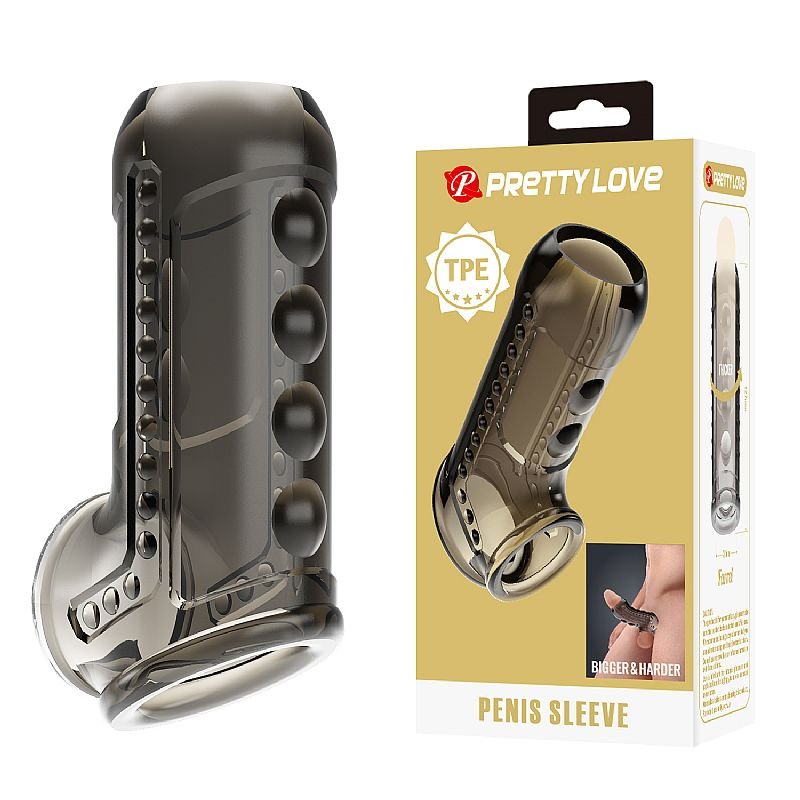 Capa Peniana Vazada com Anel para Escroto - Para Diâmetro 3.0 cm - Pretty Love