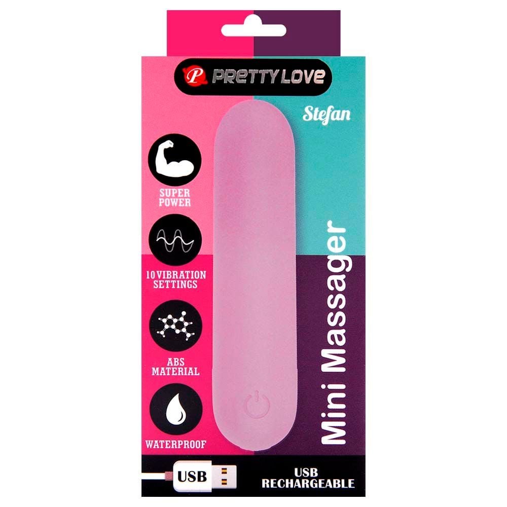 Cápsula 10 Vibrações Usb Stefan Pretty Love Vipmix