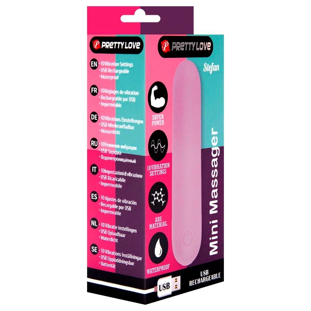 Cápsula 10 Vibrações Usb Stefan Pretty Love Vipmix