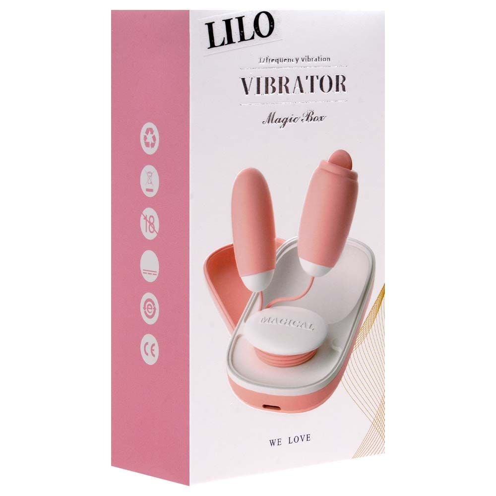 Cápsula 12 Vibrações Magic Box Lilo Vipmix