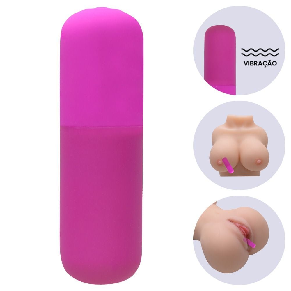Cápsula 12 Vibrações Usb Pretty Love Power Vipmix