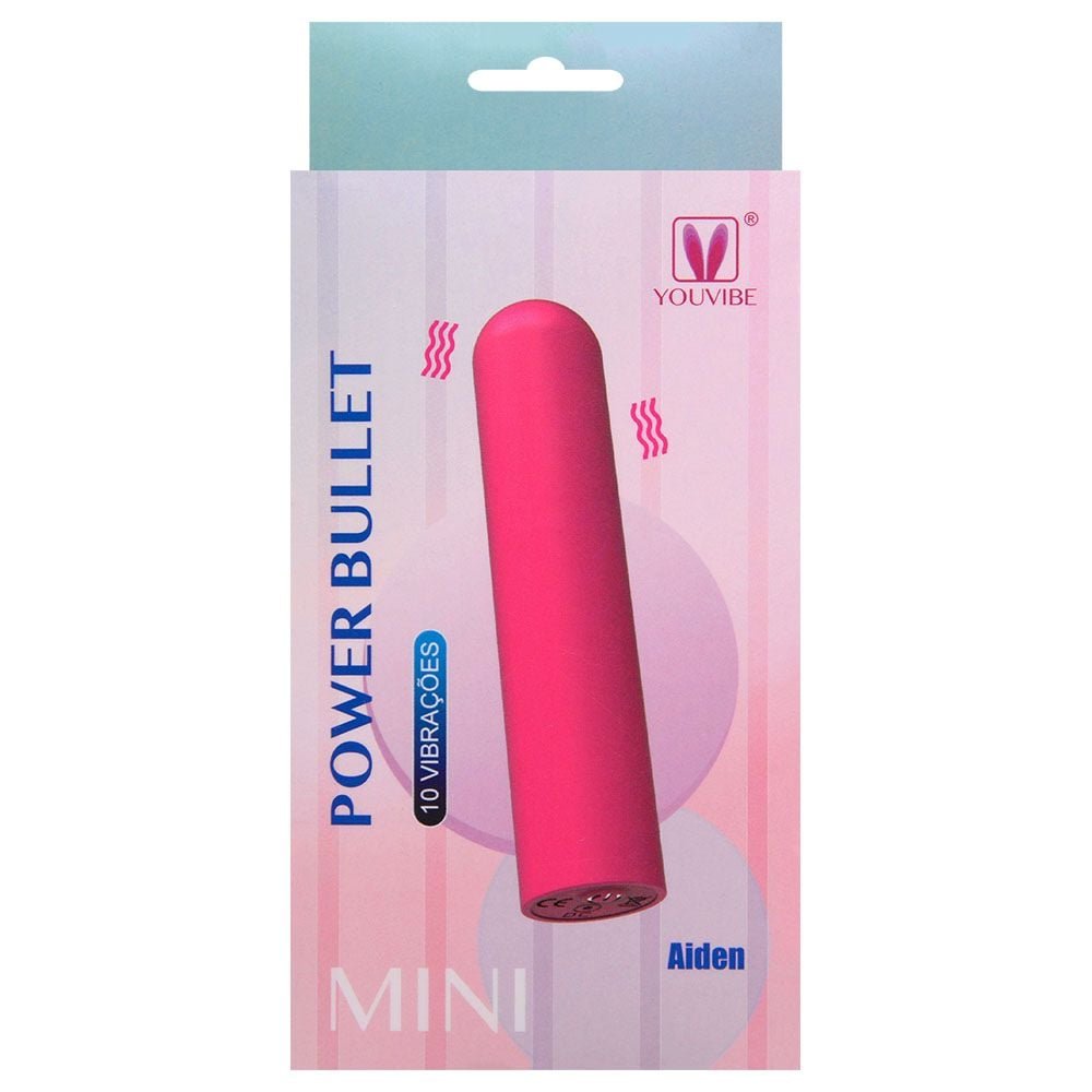Cápsula Power Bullet 10 Modos Aiden Youvibe Vipmix