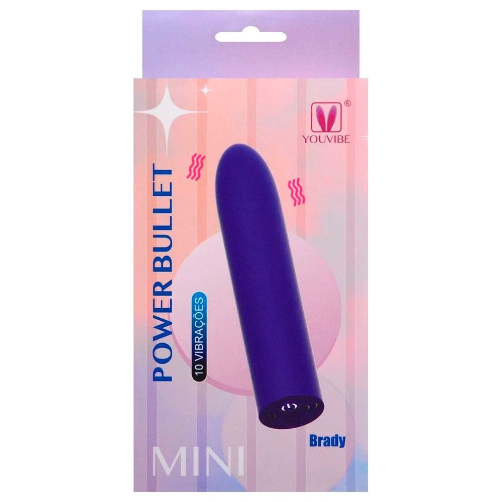 Cápsula Power Bullet 10 Modos Brady Youvibe Vipmix