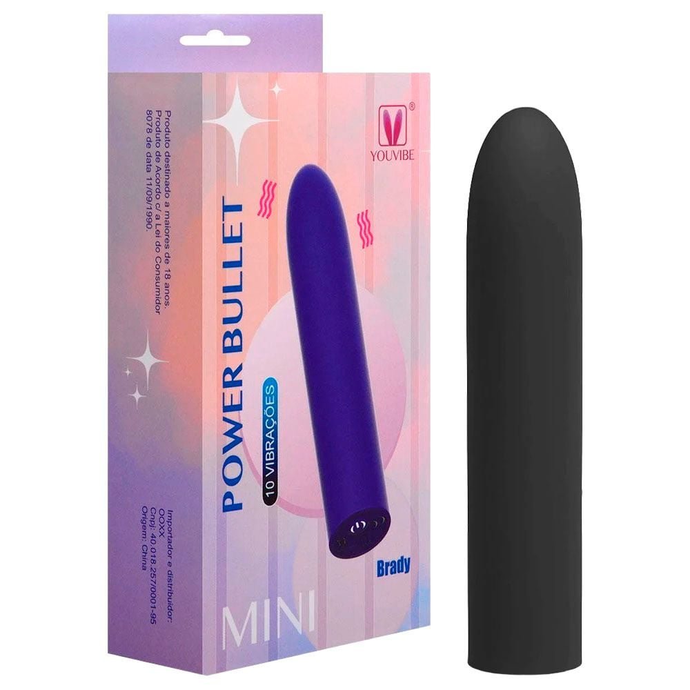 Cápsula Power Bullet 10 Modos Brady Youvibe Vipmix