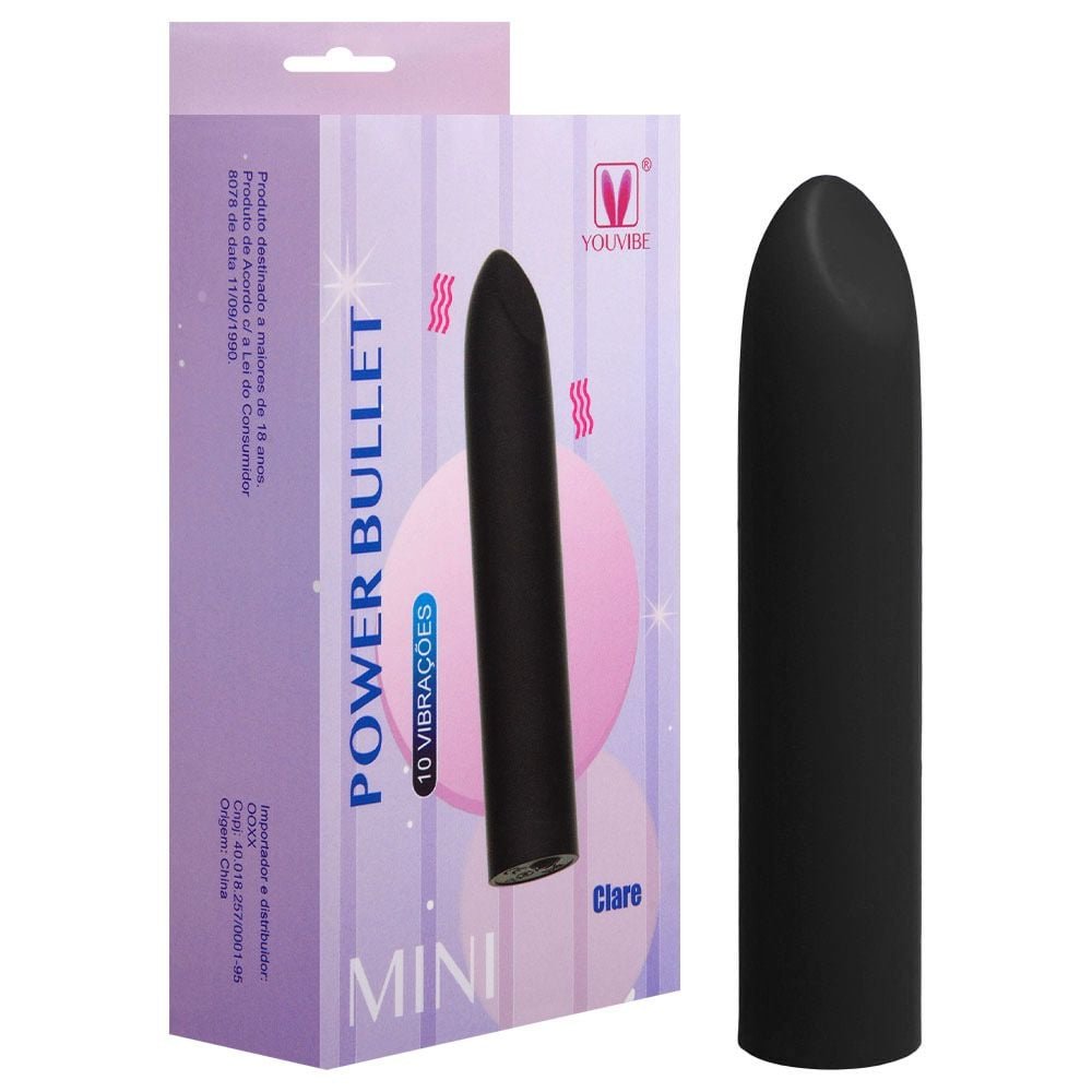 Cápsula Power Bullet 10 Modos Clare Youvibe Vipmix