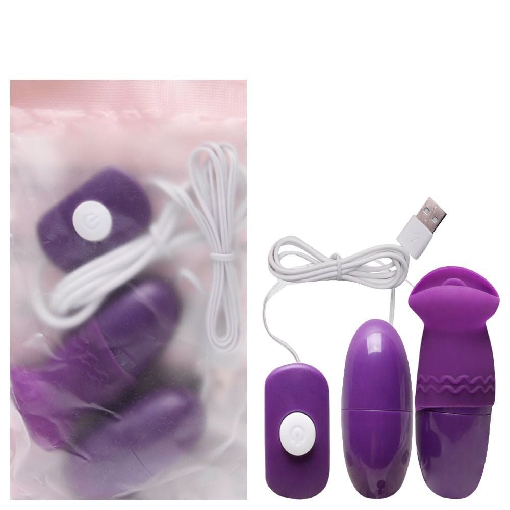 Cápsula Vibrador Com Duplo Estímulo Vipmix