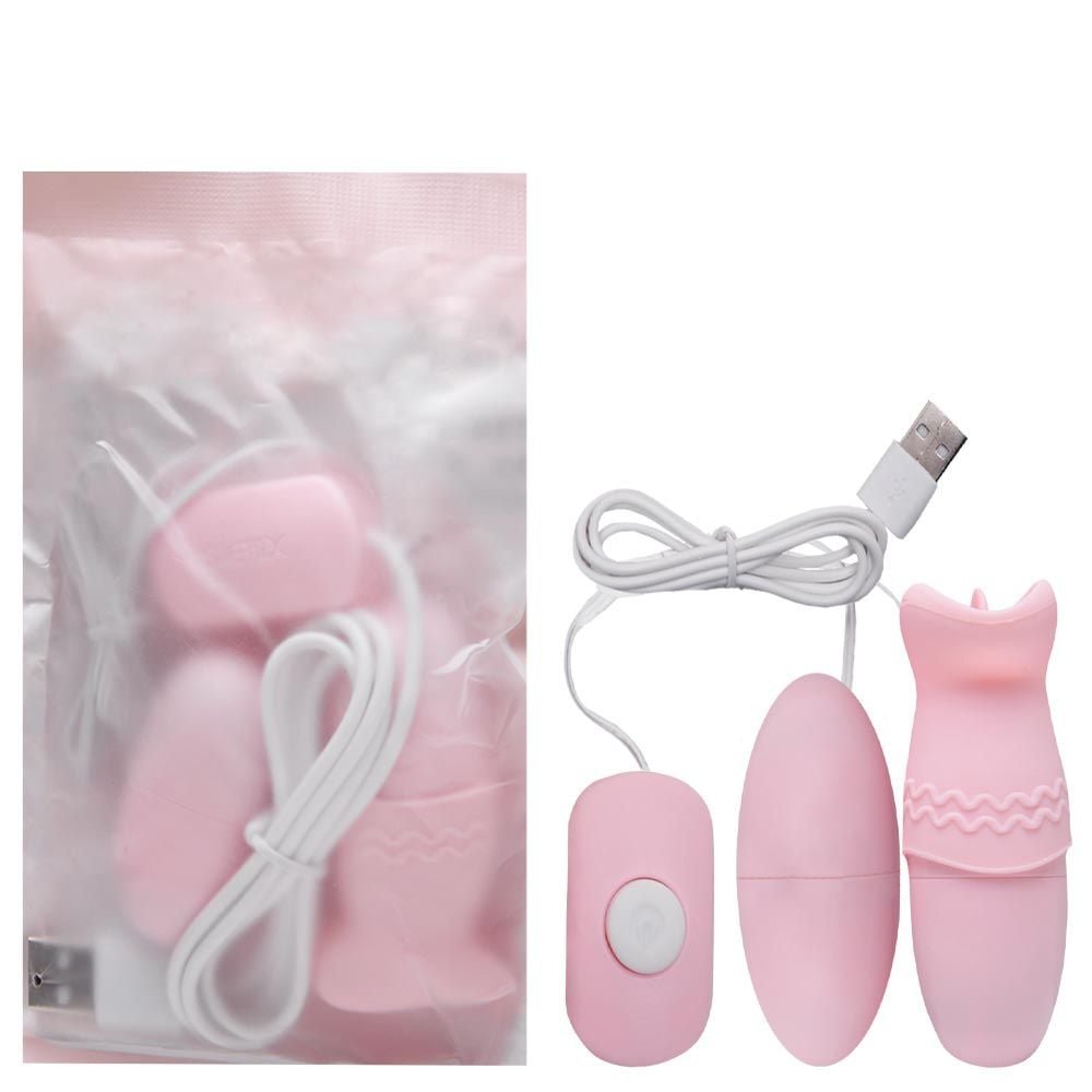 Cápsula Vibrador Com Duplo Estímulo Vipmix