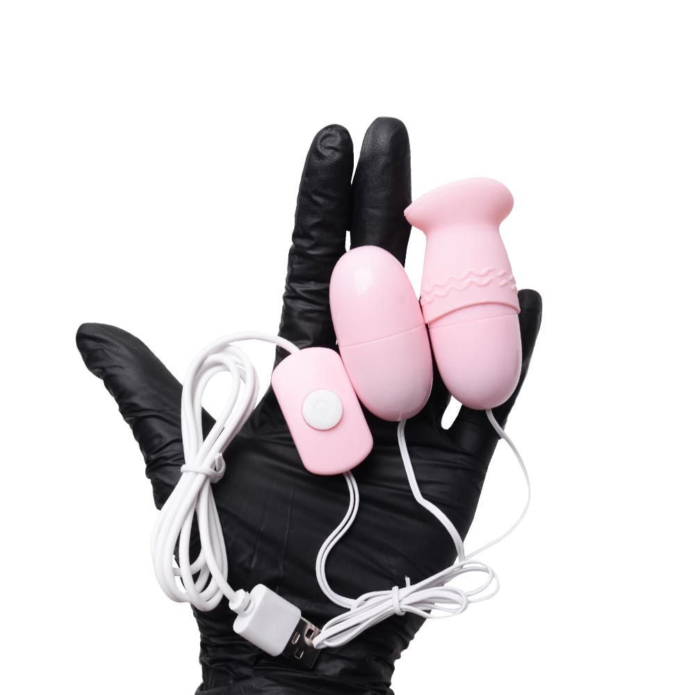 Cápsula Vibrador Com Duplo Estímulo Vipmix