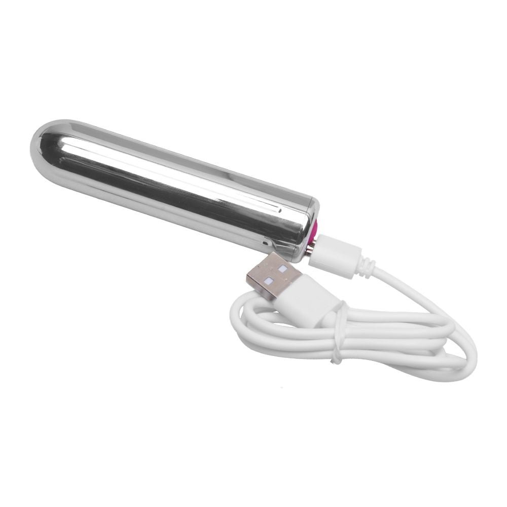 Cápsula Vibrador Recarregável 9 Vibrações Sensual Love